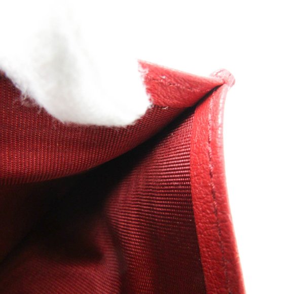 Prada 1MC208 Leather Card Case Red Color - Picture 7 of 10